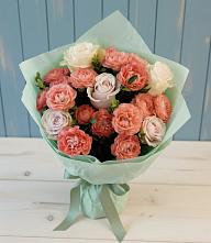 Букет влюбленный романтик #REPLACE_PRED# Орешки Букет цветов из:  Розы #REPLACE_PRED# Орешки