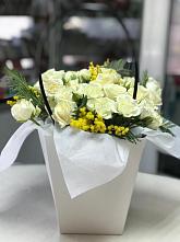 Цветочная композиция из Розы  в Орешки