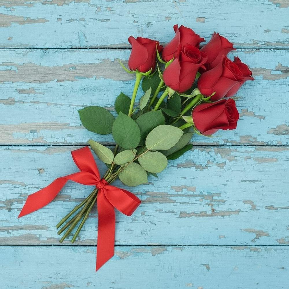 Букет Красные розы в Орешки