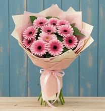 Букет цветов из:  Герберы в Орешки